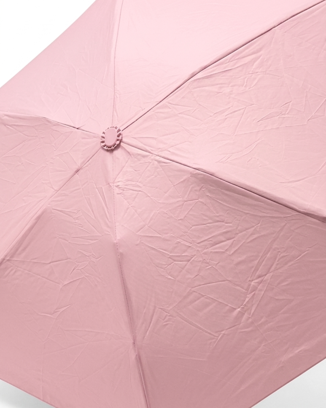 Cute Mini Folding Umbrella with Croc Style Sling Bag Case, Compact 5-Fold Travel Umbrella for Women, Waterproof Lightweight Pocket Umbrella