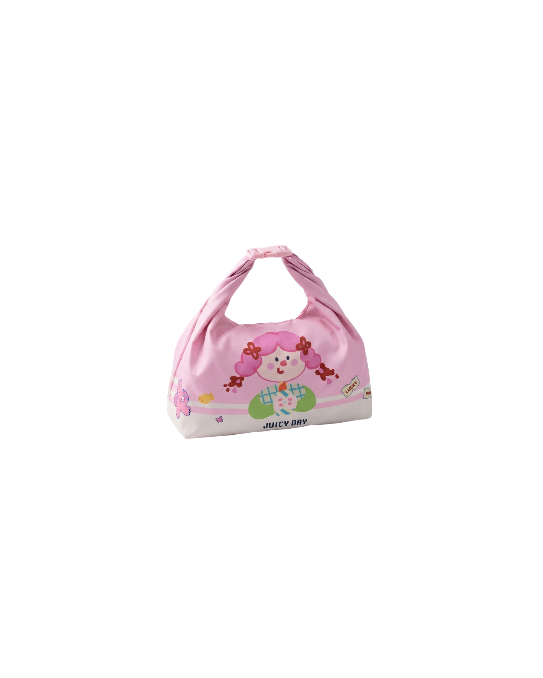Pink Umbrella Compact Folding with Matching Carry Purse, for Women, Girls and Teens, Rain and Sun Protection