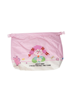 Pink Umbrella Compact Folding with Matching Carry Purse, for Women, Girls and Teens, Rain and Sun Protection
