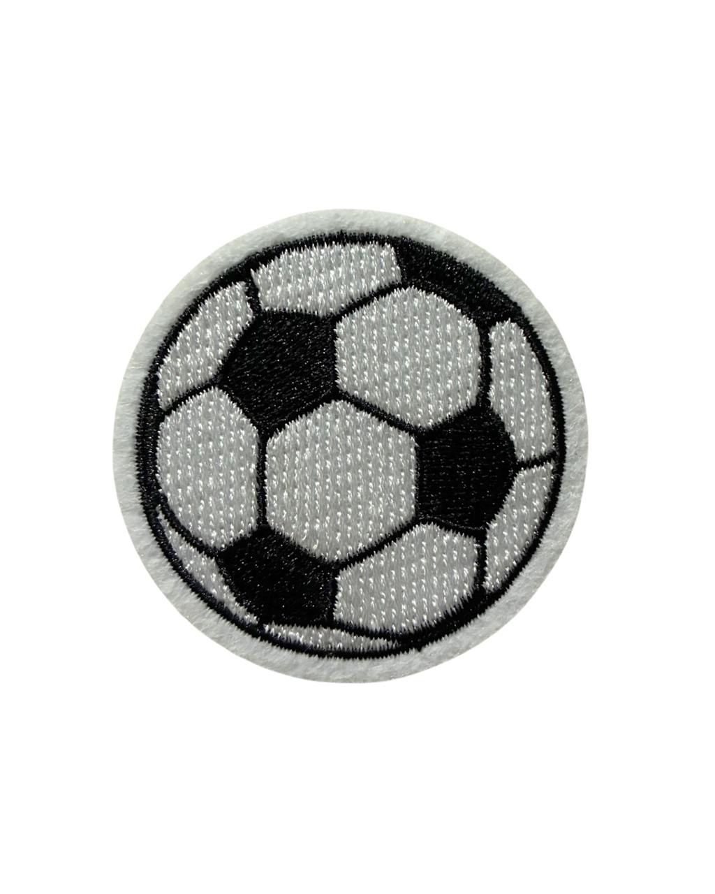 Football-Premium Embroidered Iron-On Patch for Clothes, Bags, Jackets, Jeans & Caps | Cute Cartoon, Animal & Aesthetic Badge | DIY Fabric Repair & Decoration