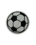 Football-Premium Embroidered Iron-On Patch for Clothes, Bags, Jackets, Jeans & Caps | Cute Cartoon, Animal & Aesthetic Badge | DIY Fabric Repair & Decoration