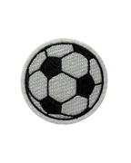 Football-Premium Embroidered Iron-On Patch for Clothes, Bags, Jackets, Jeans & Caps | Cute Cartoon, Animal & Aesthetic Badge | DIY Fabric Repair & Decoration