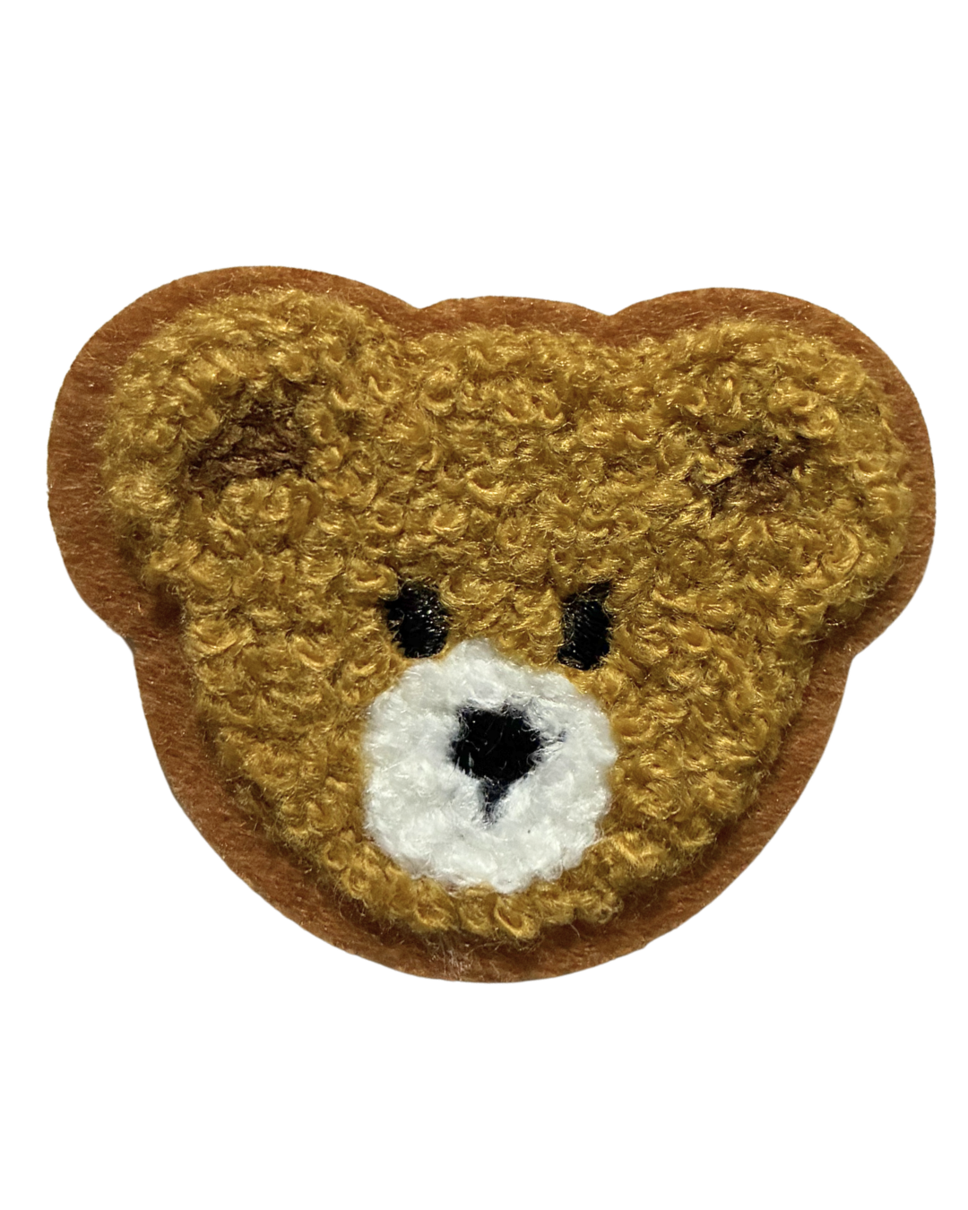 Teddy Bear - Premium Embroidered Iron-On Patch for Clothes, Bags, Jackets, Jeans & Caps | Cute Cartoon, Animal & Aesthetic Badge | DIY Fabric Repair & Decoration