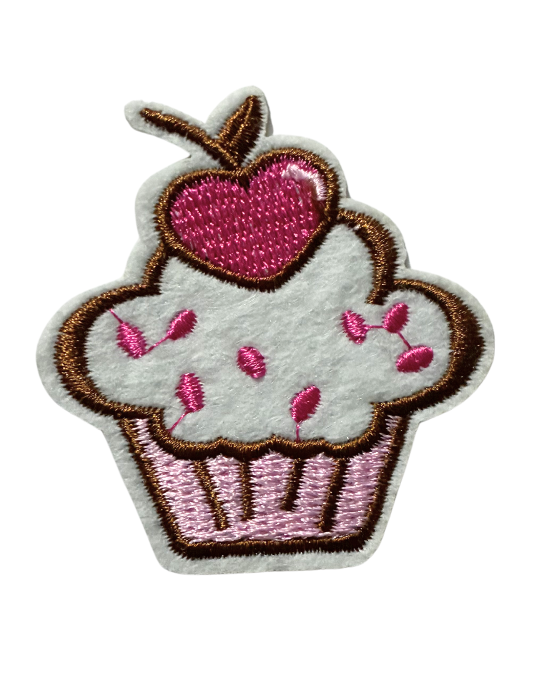 Muffin Premium Embroidered Iron-On Patch for Clothes, Bags, Jackets, Jeans & Caps | Cute Cartoon, Animal & Aesthetic Badge | DIY Fabric Repair & Decoration