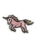 Pink Unicorn-Premium Embroidered Iron-On Patch for Clothes, Bags, Jackets, Jeans & Caps | Cute Cartoon, Animal & Aesthetic Badge | DIY Fabric Repair & Decoration