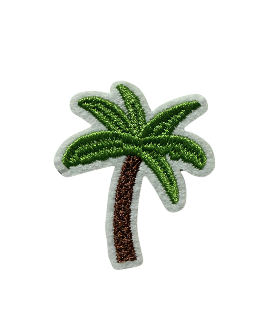 Tropical Palm Tree Premium Embroidered Iron-On Patch for Clothes, Bags, Jackets, Jeans & Caps | Cute Cartoon, Animal & Aesthetic Badge | DIY Fabric Repair & Decoration